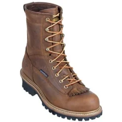 Carolina Boots: Men's Steel Toe EH CA9824 Waterproof Logger Boots -Carlos Trendy image 88560