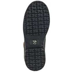 Iron Age Boots: Men's Black/Brown IA9650 Waterproof Steel Toe Boots