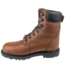Iron Age Boots: Men's Brown IA0180 Composite Toe Waterproof EH Work Boots -Carlos Trendy iron age ia0180 4