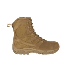 Merrell Boots: Unisex J099371 Tan Moab 2 Defense Composite Toe Side Zip Tactical Work Boot -Carlos Trendy j099371 02