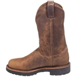 Justin Boots: Men's 4440 Gaucho Brown EH Wellington Boots -Carlos Trendy justin 4440 i 01