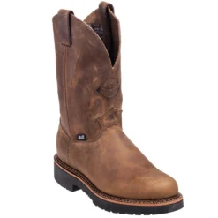 Justin Boots: Men's 4440 Gaucho Brown EH Wellington Boots -Carlos Trendy justin 4440 p 01