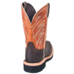 Justin Boots: Men's SE4561 Steel Toe EH Stampede Cowboy Work Boots -Carlos Trendy justin 4561 090 b 01