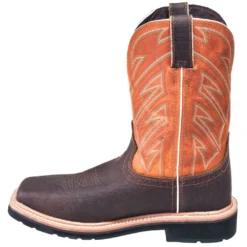 Justin Boots: Men's SE4561 Steel Toe EH Stampede Cowboy Work Boots -Carlos Trendy justin 4561 090 i 01
