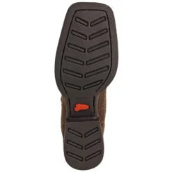 Justin Boots: Men's 7222 Dark Brown 11-Inch Chet Cowboy Boots