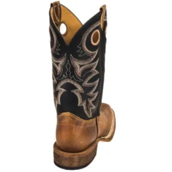 Justin Boots: BR740 Men's Brown Leather Caddo Cowboy Boots 13 Justin Boots: BR740 Men's Brown Leather Caddo Cowboy Boots -Carlos Trendy justin br740 b 01