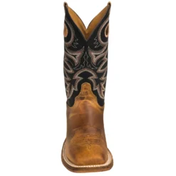 Justin Boots: BR740 Men's Brown Leather Caddo Cowboy Boots 12 Justin Boots: BR740 Men's Brown Leather Caddo Cowboy Boots -Carlos Trendy justin br740 f 01