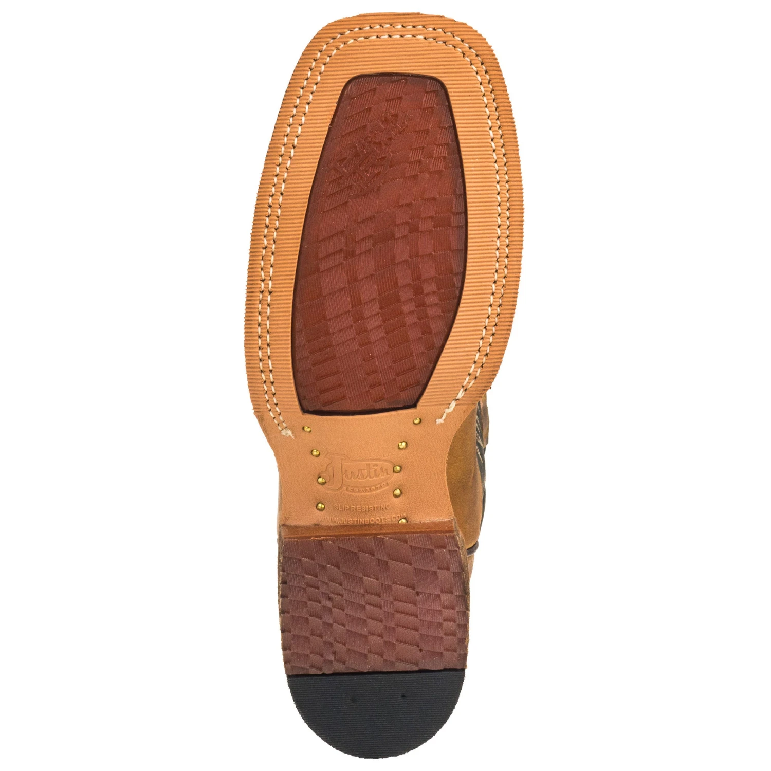 Justin Boots: BR740 Men's Brown Leather Caddo Cowboy Boots 1 Justin Boots: BR740 Men's Brown Leather Caddo Cowboy Boots