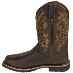 Justin Boots: Brown GR9050 Men's Waterproof George Strait Fireman Cowboy Boots 11 Justin Boots: Brown GR9050 Men's Waterproof George Strait Fireman Cowboy Boots -Carlos Trendy justin gs9050 i 01