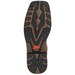 Justin Boots: Brown GR9050 Men's Waterproof George Strait Fireman Cowboy Boots