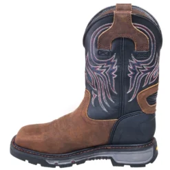 Justin Boots: Men's WK2104 Steel Toe EH Cowboy Work Boots -Carlos Trendy justin wk2104 i 01