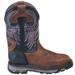 Justin Boots: Men's WK2104 Steel Toe EH Cowboy Work Boots -Carlos Trendy justin wk2104 o 01