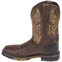 Justin Boots: Men's SE4624 Rustic Barnwood Hybred EH Cowboy Boots -Carlos Trendy justin wk4624 i 01