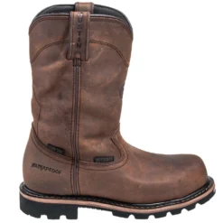 Justin Boots: Men's WK4630 Brown 10" Composite Toe Boots -Carlos Trendy justin wk4630 o 01