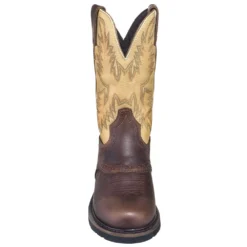 Justin Boots: Men's SE4660 Brown Stampede Cowboy Boots -Carlos Trendy justin wk4660 080 f 01