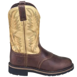 Justin Boots: Men's SE4660 Brown Stampede Cowboy Boots -Carlos Trendy justin wk4660 080 o 01