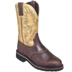 Justin Boots: Men's SE4660 Brown Stampede Cowboy Boots -Carlos Trendy justin wk4660 080 p 01