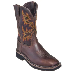 Justin Boots: Men's SE4689 Brown Waterproof Stampede Boots 9 Justin Boots: Men's SE4689 Brown Waterproof Stampede Boots -Carlos Trendy justin wk4689 080 p 01