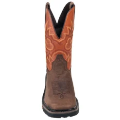 Justin Boots: Men's SE4944 Two Tone Leather EH Cowboy Work Boots 12 Justin Boots: Men's SE4944 Two Tone Leather EH Cowboy Work Boots -Carlos Trendy justin wk4944 090 f 01