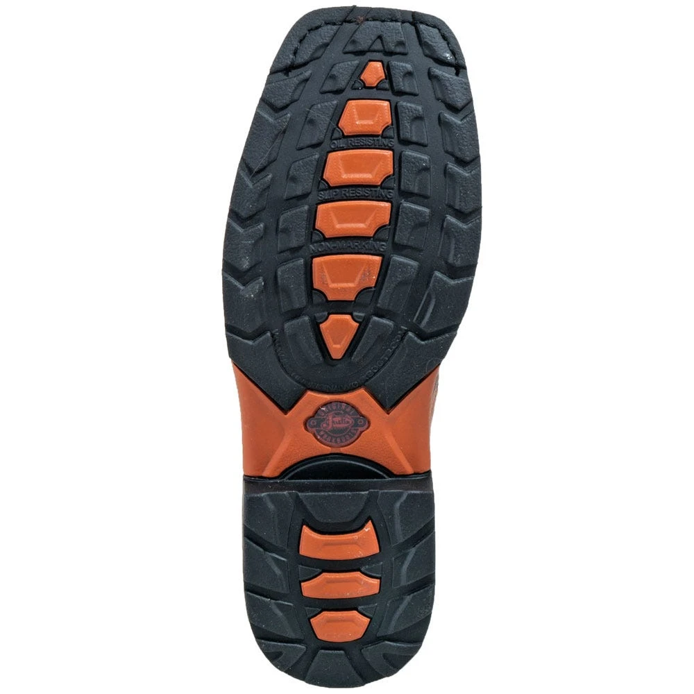 Justin Boots: Men's SE4944 Two Tone Leather EH Cowboy Work Boots 1 Justin Boots: Men's SE4944 Two Tone Leather EH Cowboy Work Boots