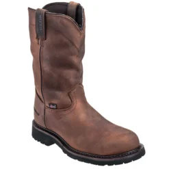 Justin Boots: Men's Steel Toe SE4961 Waterproof EH Wyoming Cowboy Boots -Carlos Trendy justin wk4961 p 01