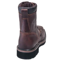 Justin Boots: Men's SE682 Steel Toe 8-Inch EH Stampede Work Boots -Carlos Trendy justin wk682 b 01