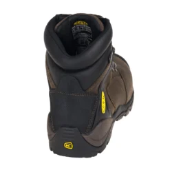 KEEN Utility Boots: Men's 1015401 Steel Toe Brown Waterproof Louisville 6-Inch Work Boots -Carlos Trendy keen 1015401 b 01