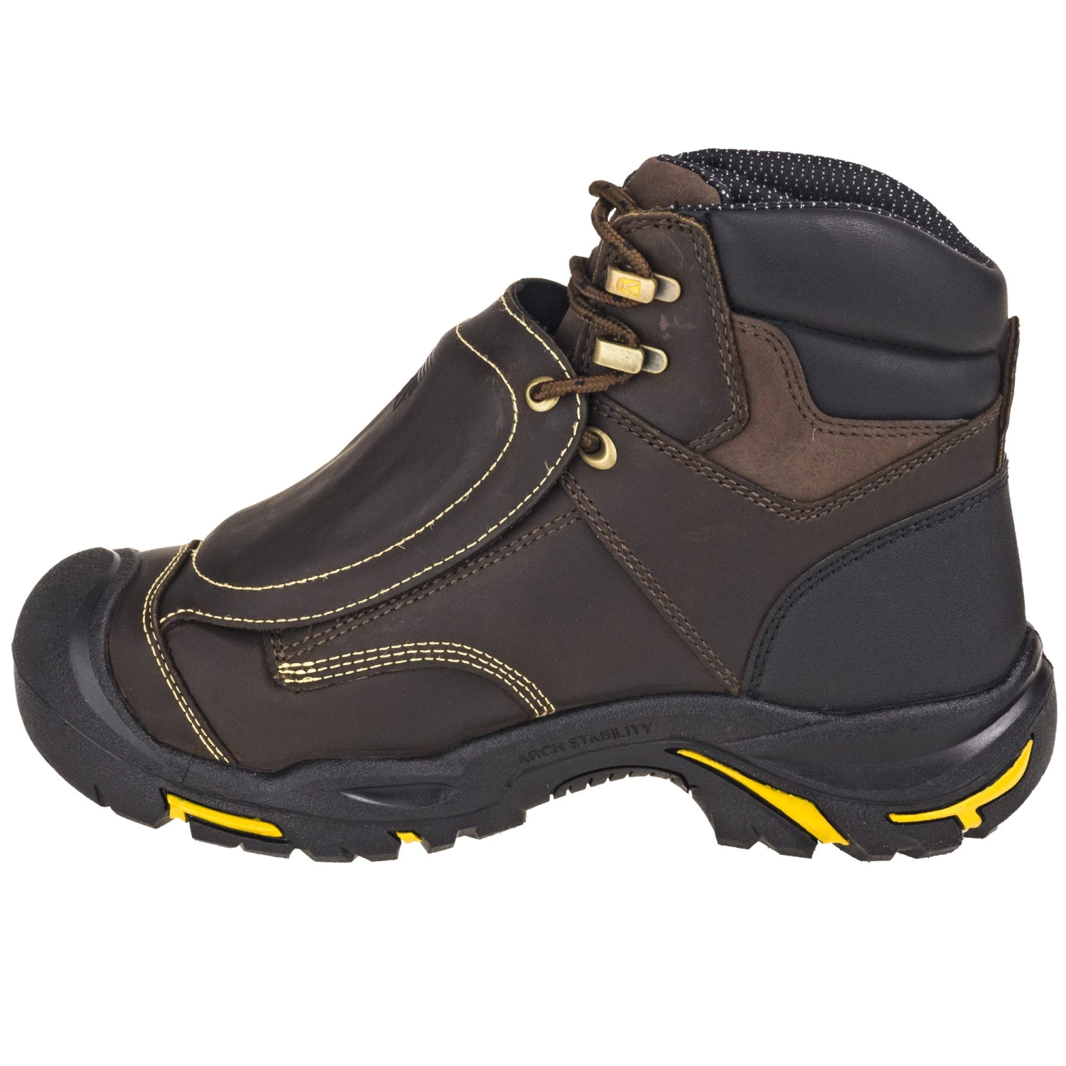 KEEN Utility Boots: Met Guard Men's 1016166 Steel Toe EH Brown Mt. Vernon Boots 5 KEEN Utility Boots: Met Guard Men's 1016166 Steel Toe EH Brown Mt. Vernon Boots - Image 5