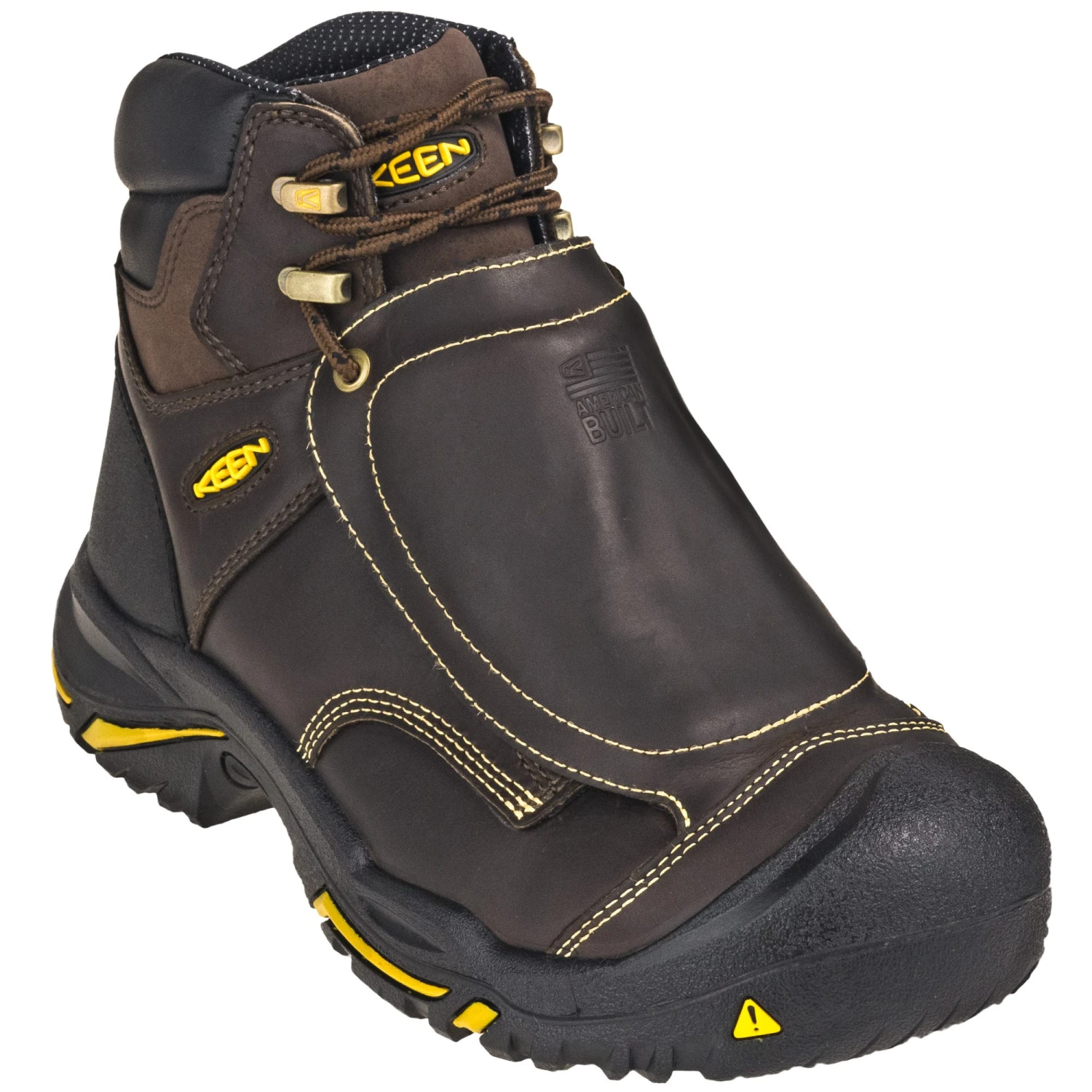 KEEN Utility Boots: Met Guard Men's 1016166 Steel Toe EH Brown Mt. Vernon Boots 3 KEEN Utility Boots: Met Guard Men's 1016166 Steel Toe EH Brown Mt. Vernon Boots - Image 3