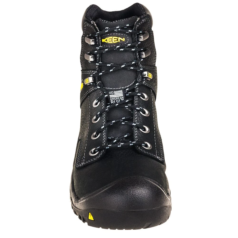 KEEN Utility Boots: Men's 1016778 Black 6-Inch Steel Toe EH Waterproof Mt. Vernon Work Boots 5 KEEN Utility Boots: Men's 1016778 Black 6-Inch Steel Toe EH Waterproof Mt. Vernon Work Boots - Image 5