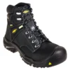 KEEN Utility Boots: Men's 1016778 Black 6-Inch Steel Toe EH Waterproof Mt. Vernon Work Boots
