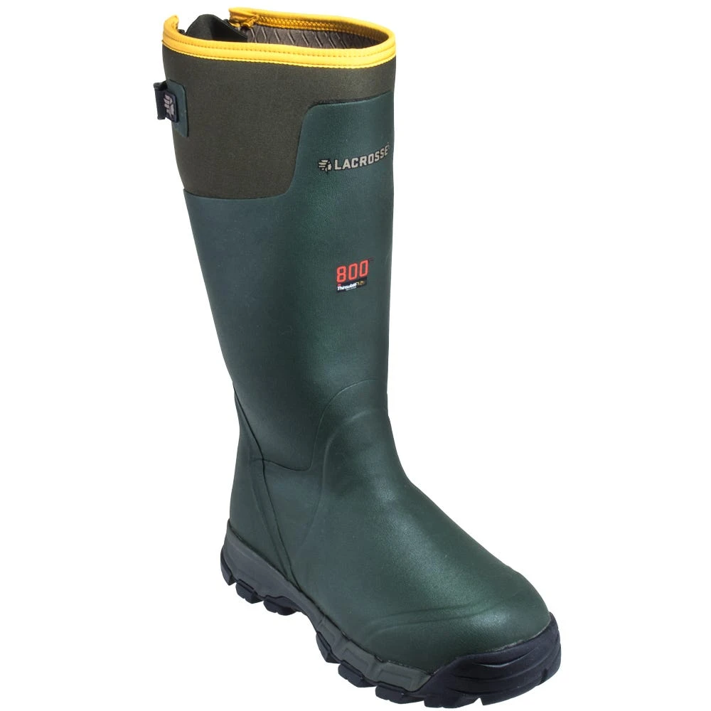 LaCrosse Boots: Men's 376011 Green Insulated Rubber Pro Hunting Boots 1 LaCrosse Boots: Men's 376011 Green Insulated Rubber Pro Hunting Boots