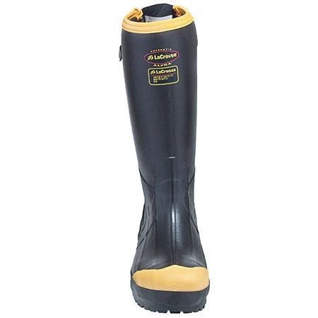 LaCrosse Boots: Black 426050 Waterproof Insulated Safety Toe EH Alpha Boots 6 LaCrosse Boots: Black 426050 Waterproof Insulated Safety Toe EH Alpha Boots - Image 6