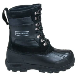 LaCrosse Boots: Men's 600802 Black Waterproof Outpost II Boots -Carlos Trendy lacrosse 600802 o 01