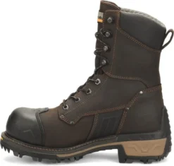 Matterhorn Boots: Men's MT2560 Brown 8” Maximus 2.0 Composite Toe Waterproof Logger Work Boot -Carlos Trendy mt2560 500xauto instep