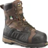 Matterhorn Boots: Men's MTC300 Brown 8” Composite Toe Waterproof Internal Metguard Work Boot
