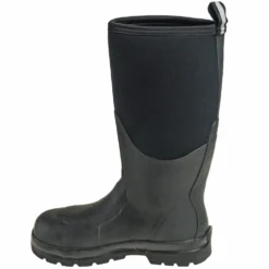 Muck Boots: Men's CHS META Black Insulated Chore Met Guard Steel Toe EH Boots -Carlos Trendy muck chs meta i 01