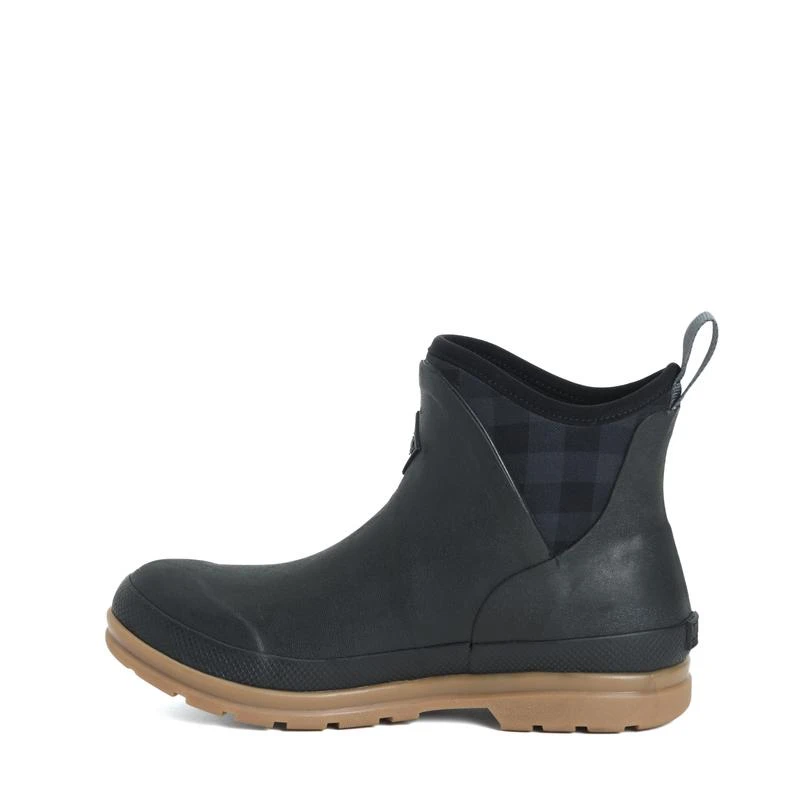 Muck Boots: Women's OAW 1PLD Black Gum Plaid Originals Ankle Boot 2 Muck Boots: Women's OAW 1PLD Black Gum Plaid Originals Ankle Boot - Image 2