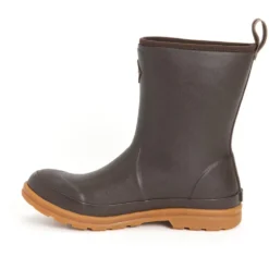 Muck Boots: Women's OMW 900 Brown Originals Pull On Mid Waterproof Boot -Carlos Trendy omw 900 2