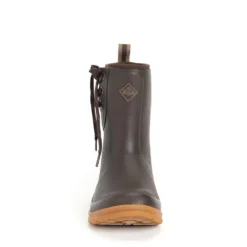 Muck Boots: Women's OMW 900 Brown Originals Pull On Mid Waterproof Boot -Carlos Trendy omw 900 4