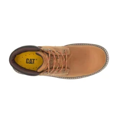 Caterpillar Boots: Men's P51032 Brown Outbase Waterproof Work Boot -Carlos Trendy p51032 7edit