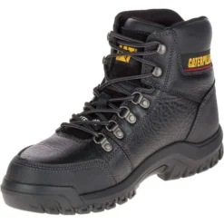 CAT Footwear: Men's P90800 Outline Steel Toe Black Slip-Resistant Boots 12 CAT Footwear: Men's P90800 Outline Steel Toe Black Slip-Resistant Boots -Carlos Trendy p90800 4