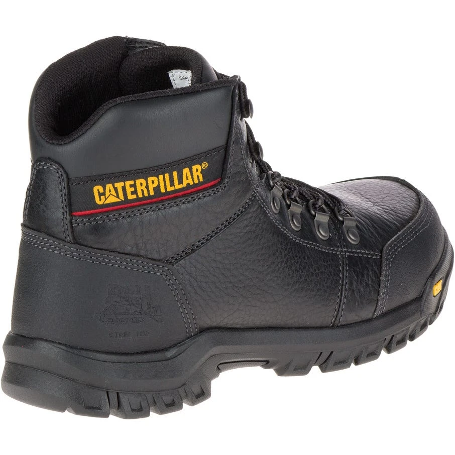 CAT Footwear: Men's P90800 Outline Steel Toe Black Slip-Resistant Boots 7 CAT Footwear: Men's P90800 Outline Steel Toe Black Slip-Resistant Boots - Image 7