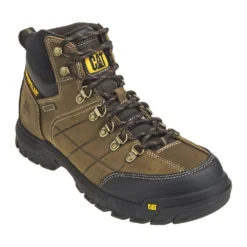 Caterpillar Boots: Men's 6 Inch Brown P90935 Threshold Waterproof Steel Toe Work Boots -Carlos Trendy p90935 1
