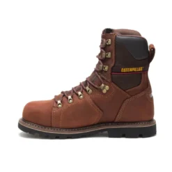 Caterpillar Boots: Men's Alaska 2.0 P90979 Brown Waterproof Thinsulate Steel Toe Boots -Carlos Trendy p90979 4