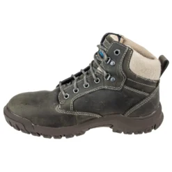 Caterpillar Boots: Women's P91008 Tess Gull Grey Steel Toe Work Boots -Carlos Trendy p91008 4