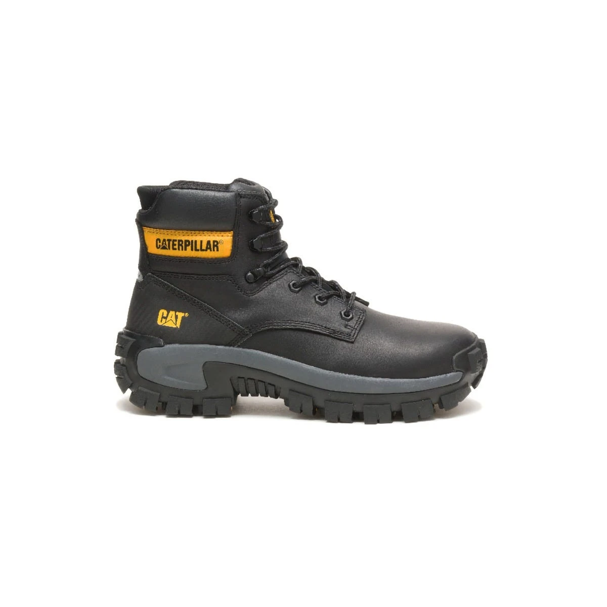Caterpillar Boots: Men's P91287 Black Steel Toe Invader Hi EH Hiker Work Boot 2 Caterpillar Boots: Men's P91287 Black Steel Toe Invader Hi EH Hiker Work Boot - Image 2