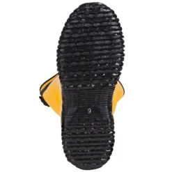 Ranger Boots: Men's A380 Yellow Rubber Buckle Concrete Overboots