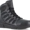 Reebok Boots: Men's RB4355 Black 6 Inch Floatride Energy Tactical Soft Toe Work Boot
