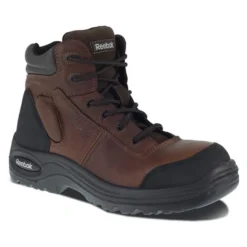 Reebok Boots: Women's RB755 Brown Composite Toe Non-Metallic Work Boots